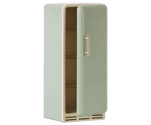 Lade das Bild in den Galerie-Viewer, Miniatur Kühlschrank -Minze und Weiß