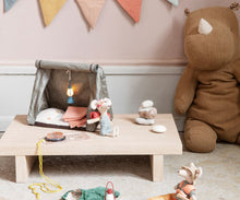 Lade das Bild in den Galerie-Viewer, Vintage Laterne - Orange und blau