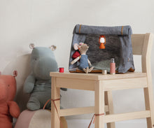 Lade das Bild in den Galerie-Viewer, Vintage Laterne - Orange und blau