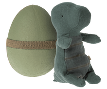 Lade das Bild in den Galerie-Viewer, Gantosaurus im Ei, Klein - Dunkles Petrol