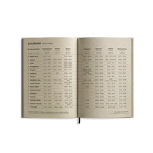 Lade das Bild in den Galerie-Viewer, matabooks - SAMAYA, A6 Jahresplaner 2025, Graspapier, natur/lunar gold