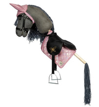 Lade das Bild in den Galerie-Viewer, Steckenpferd Sattelunterlage-Set, verschd. Farben