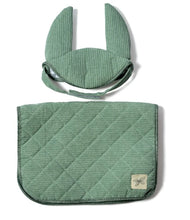 Lade das Bild in den Galerie-Viewer, Steckenpferd Sattelunterlage-Set, verschd. Farben