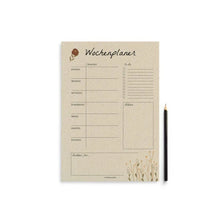 Lade das Bild in den Galerie-Viewer, matabooks - Wochenplaner (52 Blatt) Graspapier, verschiedene Designs