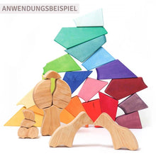 Lade das Bild in den Galerie-Viewer, Bauspiel Regenbogenlöwe – 27 Teile