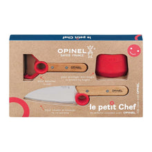 Lade das Bild in den Galerie-Viewer, OPINEL Le Petit Chef SCHWARZ Kinder Küchenmesser-Set, 3-teilig