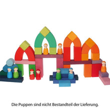 Lade das Bild in den Galerie-Viewer, Großer Romanischer Baukasten 62 Teile