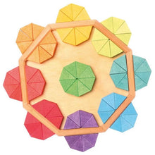 Lade das Bild in den Galerie-Viewer, Mandala räumliches Denkspiel Gestaltung 16 cm - 72 Teile