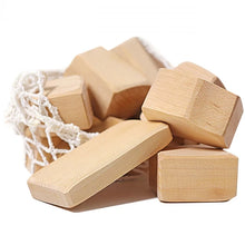 Lade das Bild in den Galerie-Viewer, Natur Holz Bauklötze - naturbelassen