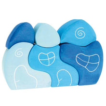 Lade das Bild in den Galerie-Viewer, Wellenhaus Holzbauklötze ab 1 Jahr