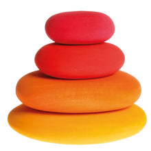 Lade das Bild in den Galerie-Viewer, Grimms Holzkiesel 4Stk. Balance Spiel - verschiedene Farb-Sets