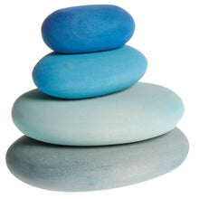Lade das Bild in den Galerie-Viewer, Grimms Holzkiesel 4Stk. Balance Spiel - verschiedene Farb-Sets