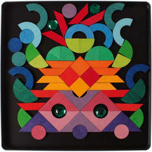 Lade das Bild in den Galerie-Viewer, Magnetspiel Grundformen mit Glitzersteinen