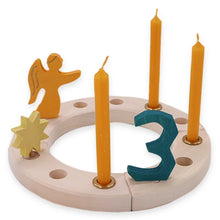 Lade das Bild in den Galerie-Viewer, Grimms Geburtstagskerzen 100% Bienenwachs 12 Kerzen
