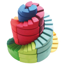 Lade das Bild in den Galerie-Viewer, Doppelläufige Stufenspirale 56 Teile