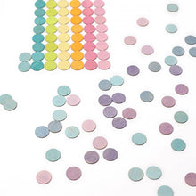 Lade das Bild in den Galerie-Viewer, 100 Konfettitaler neon/bunt/pastell Kindergeburtstags Deko