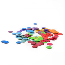 Lade das Bild in den Galerie-Viewer, 100 Konfettitaler neon/bunt/pastell Kindergeburtstags Deko