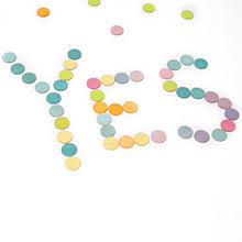 Lade das Bild in den Galerie-Viewer, 100 Konfettitaler neon/bunt/pastell Kindergeburtstags Deko
