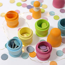 Lade das Bild in den Galerie-Viewer, 100 Konfettitaler neon/bunt/pastell Kindergeburtstags Deko