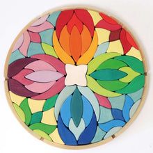 Lade das Bild in den Galerie-Viewer, Legespiel Mandala rund ab 5 Jahren