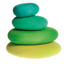 Lade das Bild in den Galerie-Viewer, Grimms Holzkiesel 4Stk. Balance Spiel - verschiedene Farb-Sets
