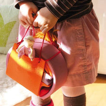 Lade das Bild in den Galerie-Viewer, Bauhaus mit Tragetasche pink orange