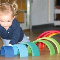 Lade das Bild in den Galerie-Viewer, Regenbogen gross Grimms 12 teilig 38 cm