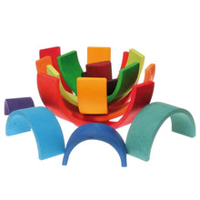 Lade das Bild in den Galerie-Viewer, Regenbogen gross Grimms 12 teilig 38 cm