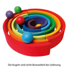 Lade das Bild in den Galerie-Viewer, Regenbogen gross Grimms 12 teilig 38 cm