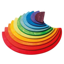 Lade das Bild in den Galerie-Viewer, Halbkreise Platten Regenbogen Set