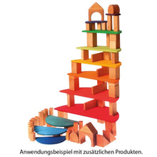 Lade das Bild in den Galerie-Viewer, Halbkreise Platten Regenbogen Set