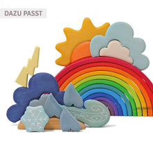 Lade das Bild in den Galerie-Viewer, Bauspiel Wetter ab 3 Jahre – 13 Teile