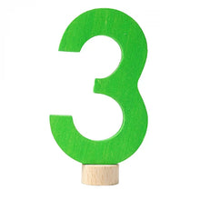 Lade das Bild in den Galerie-Viewer, Grimm's Stecker Tiere/Motto/Zahlen Geburtstagskranz/ Jahreszeitenkranz