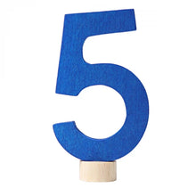 Lade das Bild in den Galerie-Viewer, Grimm's Stecker Tiere/Motto/Zahlen Geburtstagskranz/ Jahreszeitenkranz