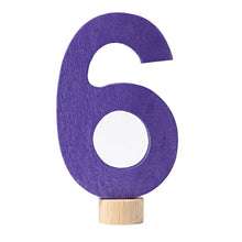 Lade das Bild in den Galerie-Viewer, Grimm's Stecker Tiere/Motto/Zahlen Geburtstagskranz/ Jahreszeitenkranz