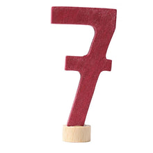 Lade das Bild in den Galerie-Viewer, Grimm's Stecker Tiere/Motto/Zahlen Geburtstagskranz/ Jahreszeitenkranz