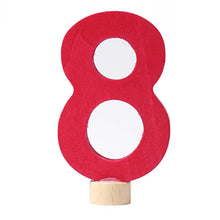 Lade das Bild in den Galerie-Viewer, Grimm's Stecker Tiere/Motto/Zahlen Geburtstagskranz/ Jahreszeitenkranz