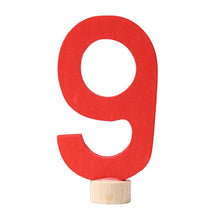 Lade das Bild in den Galerie-Viewer, Grimm's Stecker Tiere/Motto/Zahlen Geburtstagskranz/ Jahreszeitenkranz