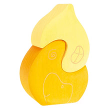 Lade das Bild in den Galerie-Viewer, Zwiebel Häuschen ab Geburt Holzspielzeug