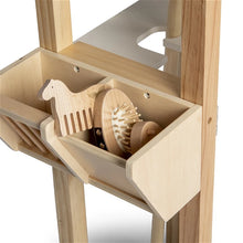 Lade das Bild in den Galerie-Viewer, Stall für 2 Pferde - Steckenpferde Zubehör