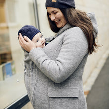 Lade das Bild in den Galerie-Viewer, Kapuzen-Tragemantel/ Umstandsmantel Vienna, verschied. Farben