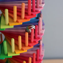 Lade das Bild in den Galerie-Viewer, Grimm's Bausatz Murmelbahn, 266teilig