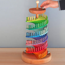 Lade das Bild in den Galerie-Viewer, Grimm's Bausatz Murmelbahn, 266teilig