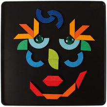 Lade das Bild in den Galerie-Viewer, Magnetspiel Grundformen mit Glitzersteinen