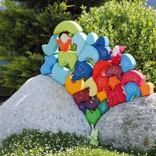 Lade das Bild in den Galerie-Viewer, Holz Rosenturm ab Geburt bis Schulalter