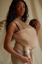 Lade das Bild in den Galerie-Viewer, Coracor Tragetuch - elastisch, Biobaumwolle, einfarbig, div. Farben