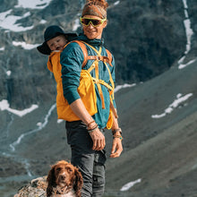 Lade das Bild in den Galerie-Viewer, Softshell-Tragecover, senf/navy/schwarz