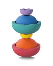 Lade das Bild in den Galerie-Viewer, Original Stapelstein Inside rainbow classic