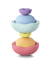 Lade das Bild in den Galerie-Viewer, Original Stapelstein Inside rainbow pastell