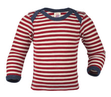 Lade das Bild in den Galerie-Viewer, Engel Natur Schurwoll Schlupfhemd